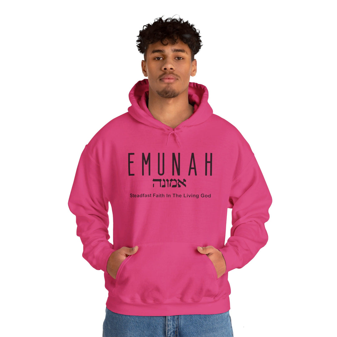 Emunah Steadfast Faith Hoodie Hoodie   