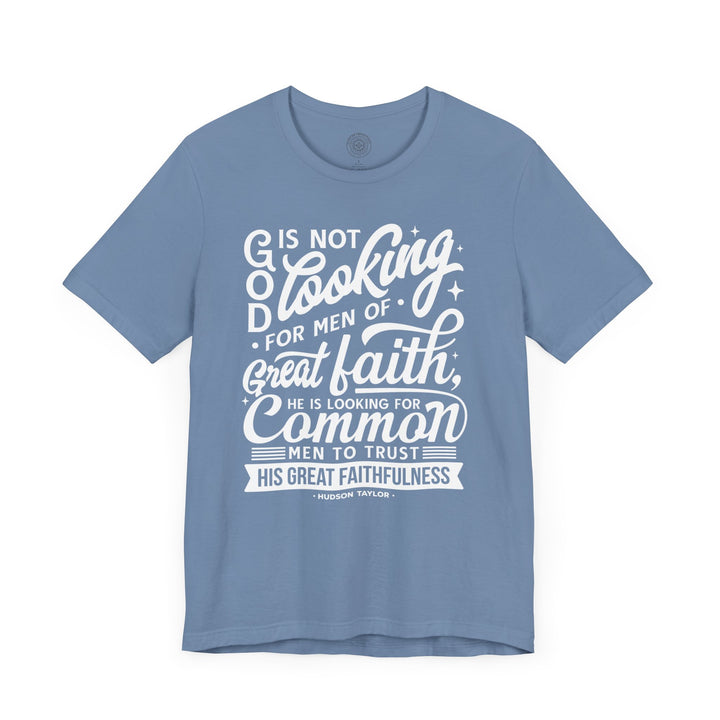 Hudson Taylor Common Men Unisex T-Shirt T-Shirt