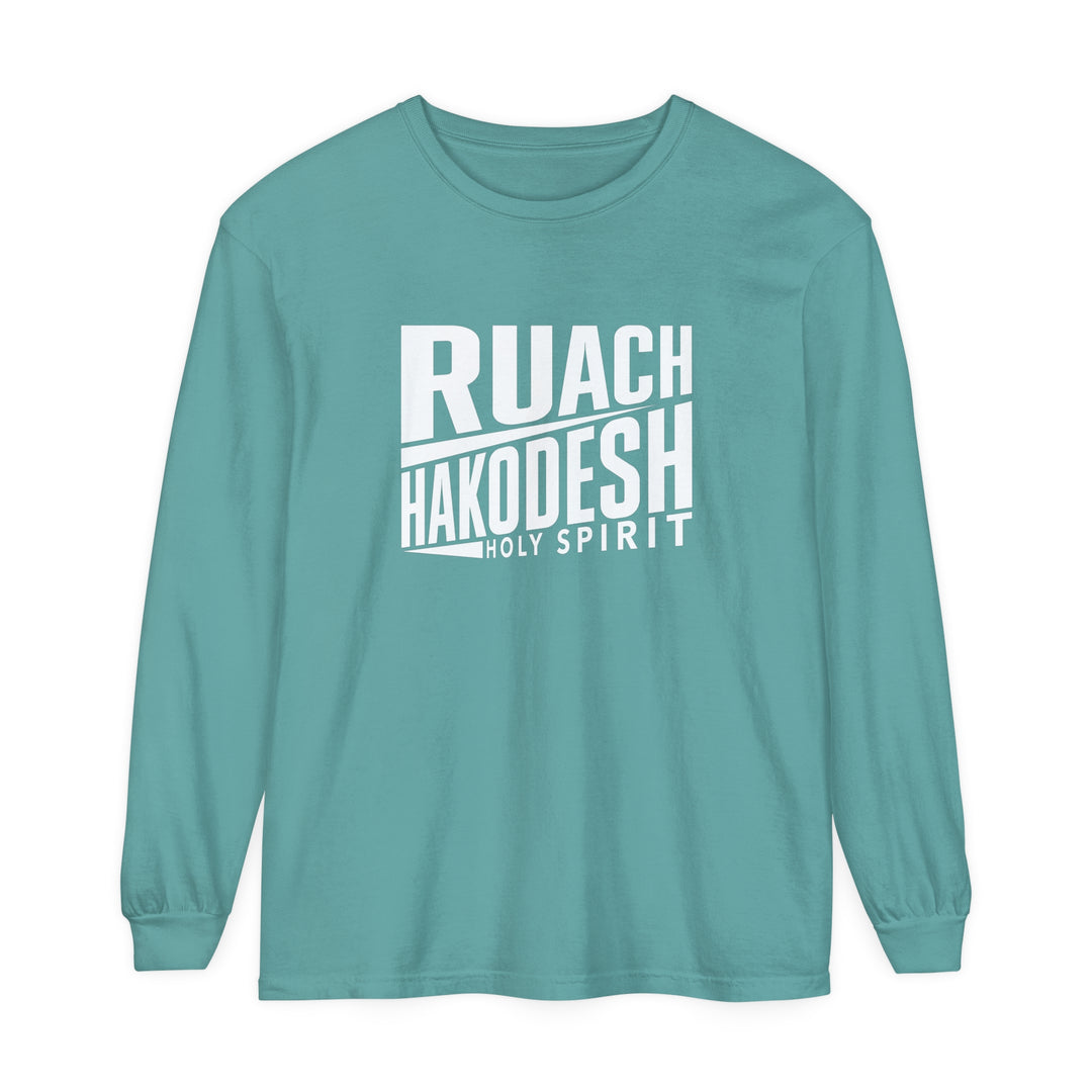 Holy Spirit Long Sleeve Shirt Long-sleeve Seafoam S 