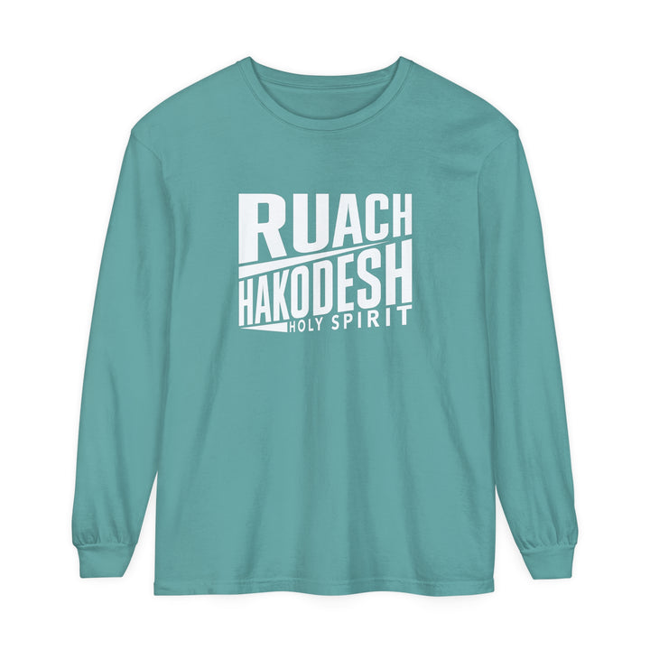 Holy Spirit Long Sleeve Shirt Long-sleeve Seafoam S 