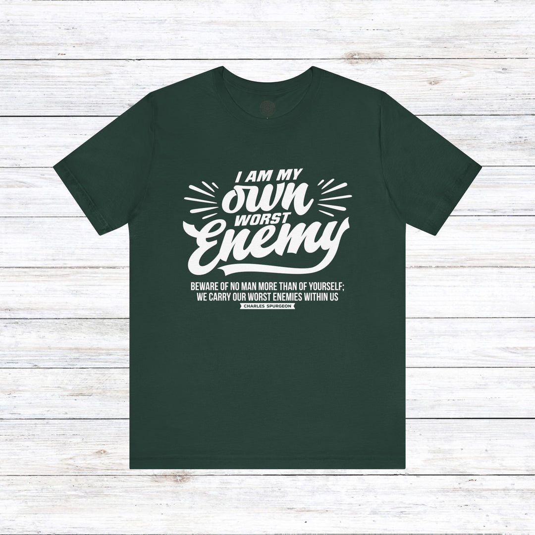 Charles Spurgeon's Worst Enemy Unisex T-Shirt T-Shirt Forest S