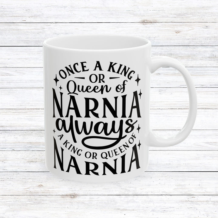 Christian Coffee Mug King or Queen Narnia Ceramic Mug 11oz  