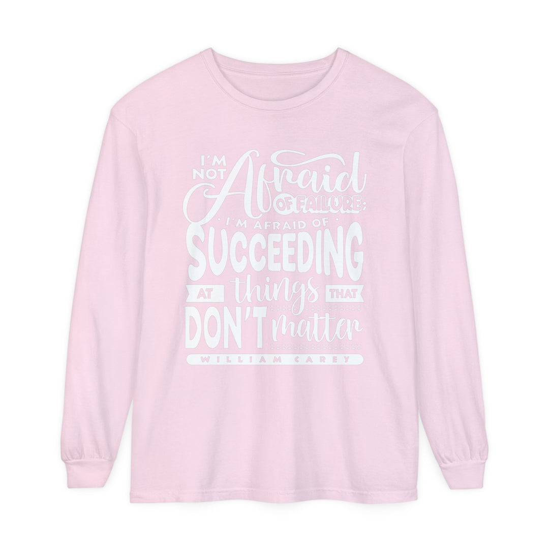 William Carey's Things That Don't Matter Long Sleeve Shirt Long-sleeve Blossom S