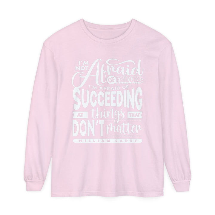 William Carey's Things That Don't Matter Long Sleeve Shirt Long-sleeve Blossom S