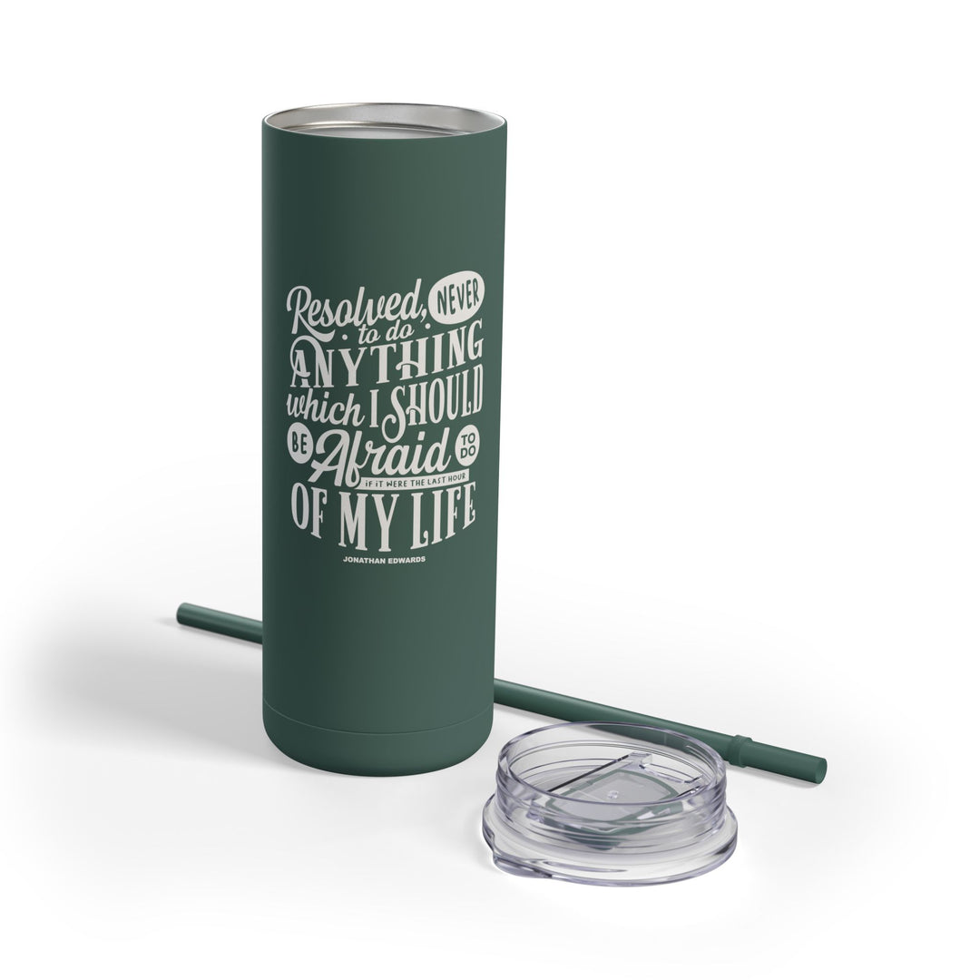 Christian Tumbler Jonathan Edwards Last Hour Mug