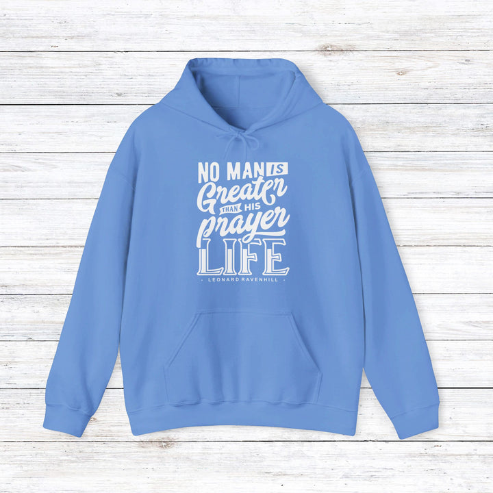Leonard Ravenhill's Prayer Life Hoodie Hoodie Carolina Blue S