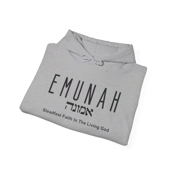 Emunah Steadfast Faith Hoodie Hoodie   
