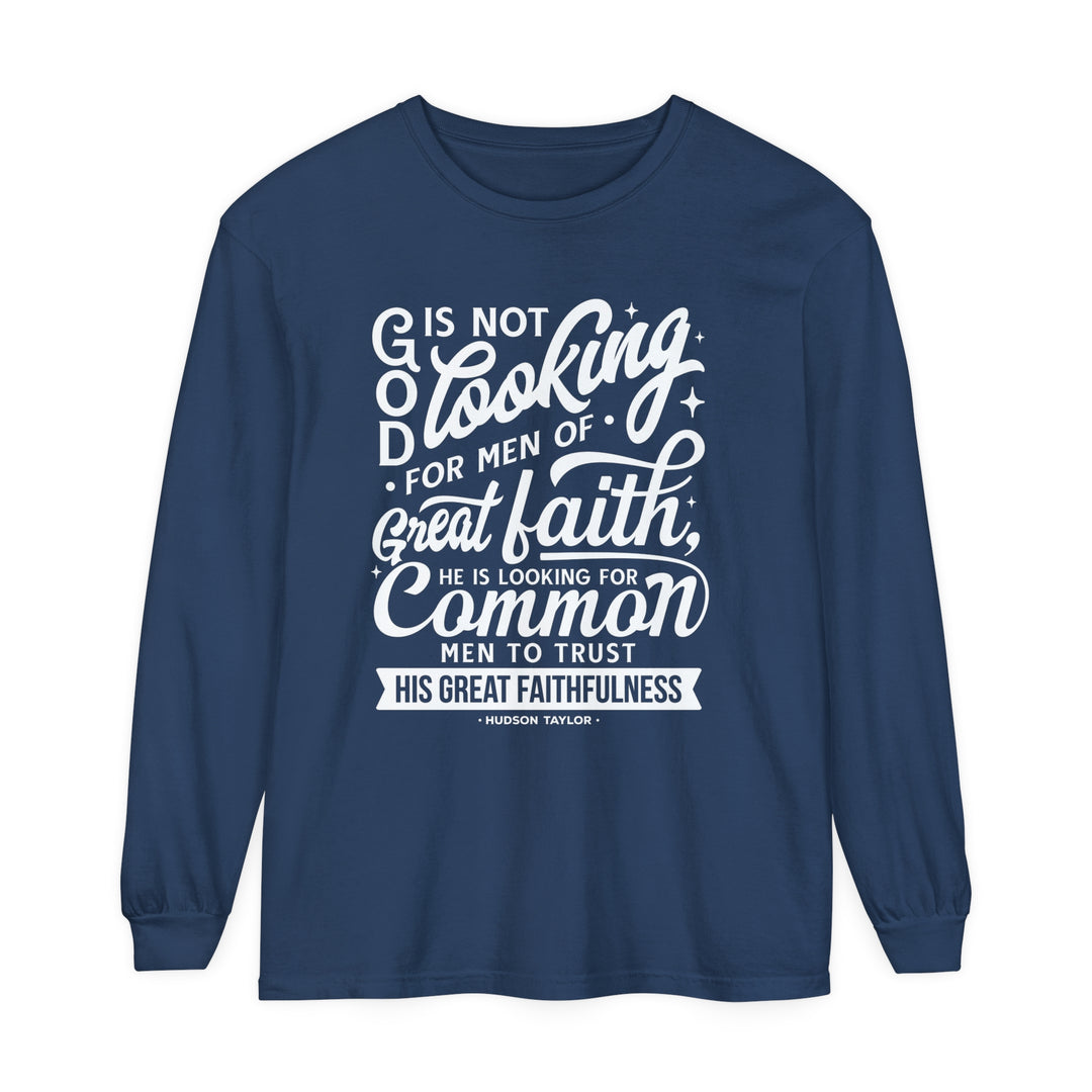 Hudson Taylor Common Men Long Sleeve Shirt Long-sleeve Midnight S