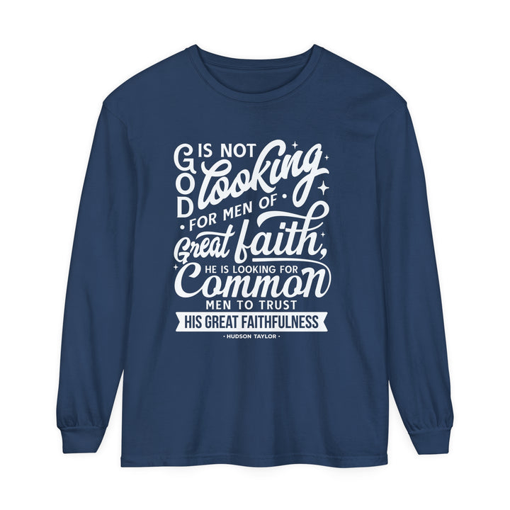 Hudson Taylor Common Men Long Sleeve Shirt Long-sleeve Midnight S