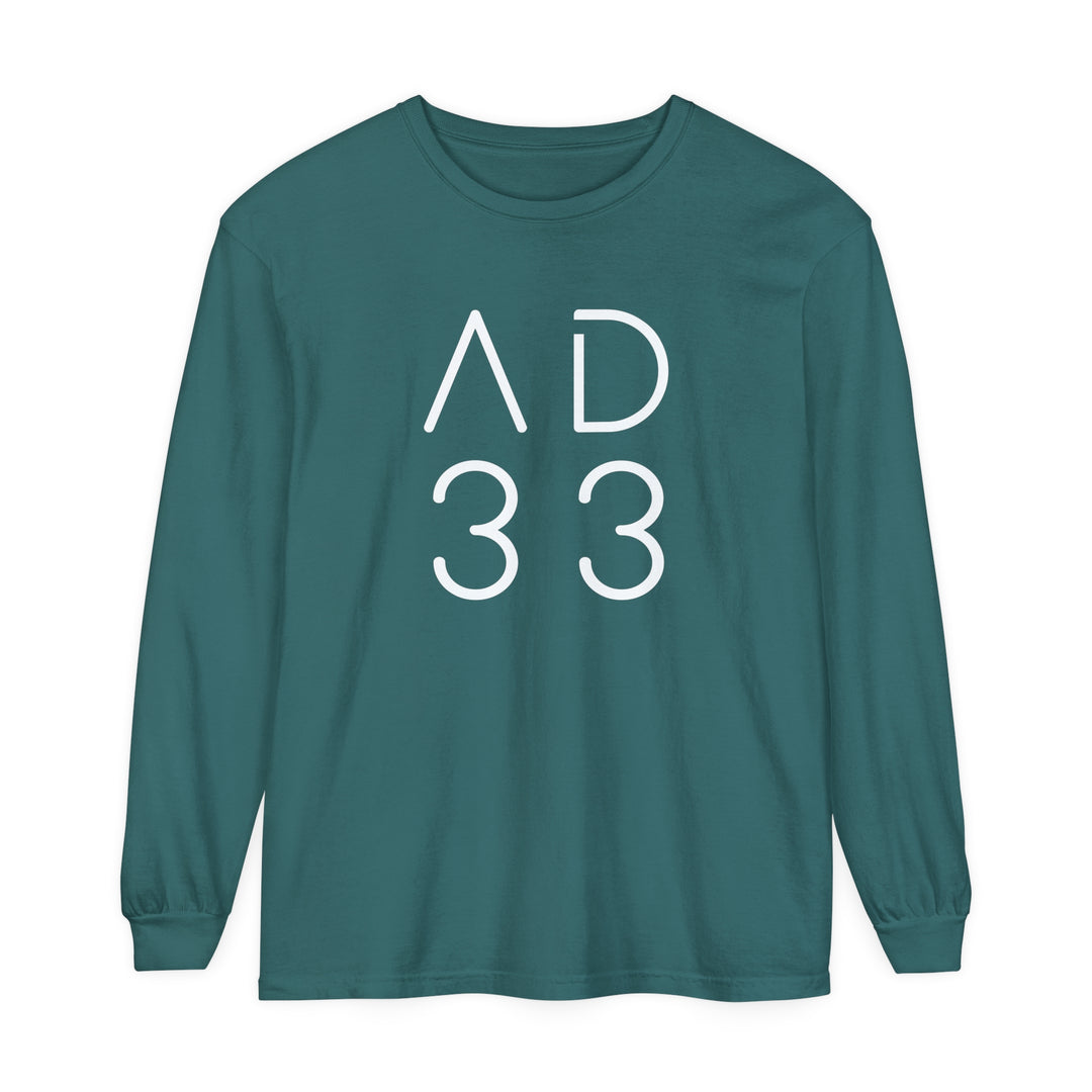 AD 33 Long Sleeve Shirt Long-sleeve Blue Spruce S 