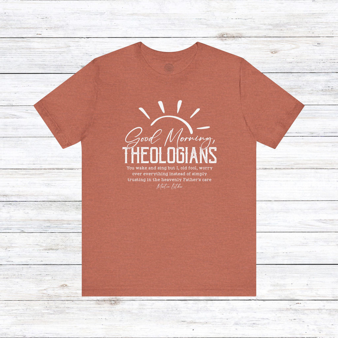 Martin Luther's Theologians Unisex T-Shirt T-Shirt Heather Clay S
