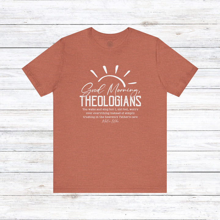 Martin Luther's Theologians Unisex T-Shirt T-Shirt Heather Clay S