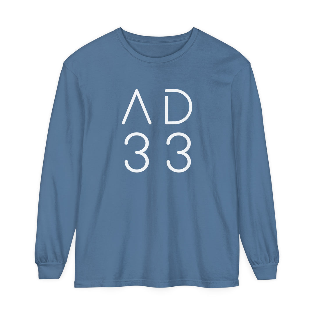 AD 33 Long Sleeve Shirt Long-sleeve Blue Jean S 