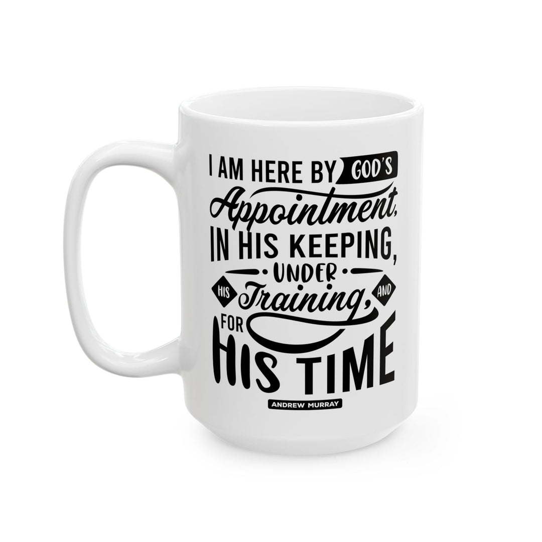 Christian Coffee Mug Andrew Murray's His Time Ceramic Mug