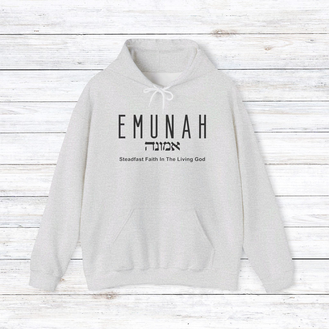 Emunah Steadfast Faith Hoodie Hoodie Ash S 