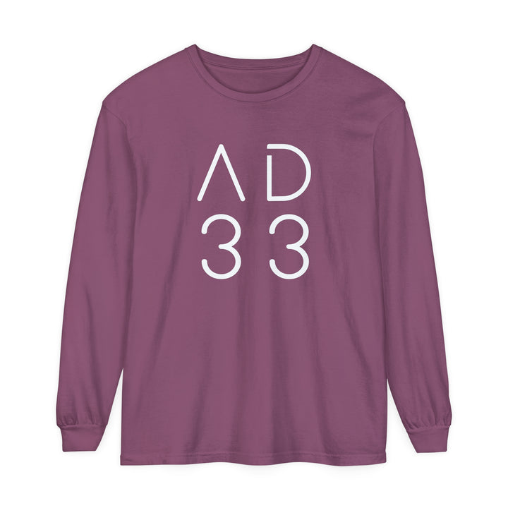 AD 33 Long Sleeve Shirt Long-sleeve Berry S 