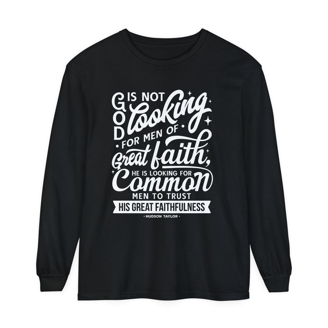 Hudson Taylor Common Men Long Sleeve Shirt Long-sleeve Black S