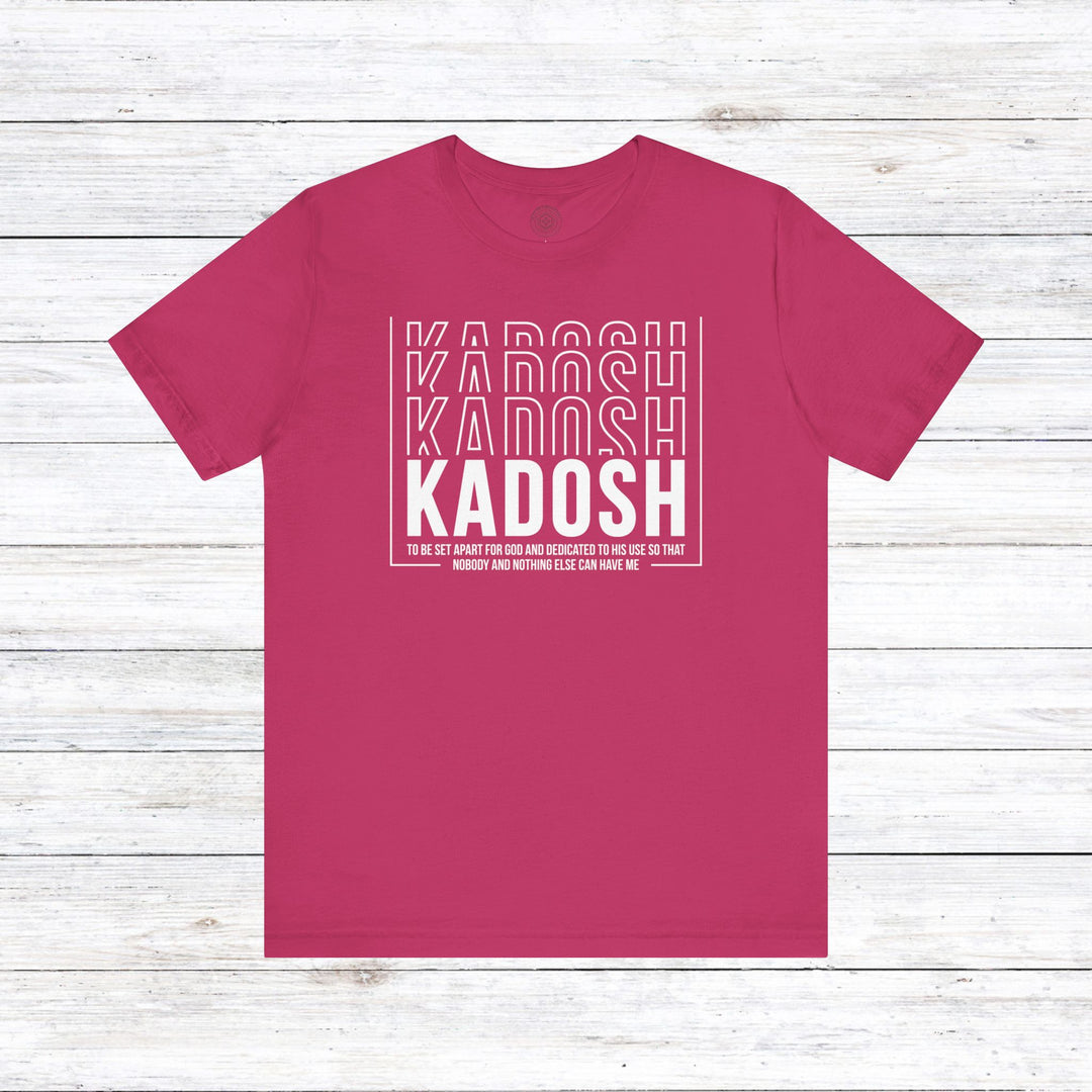 Kadosh Dedicated To His Use Unisex T-Shirt T-Shirt Berry S 
