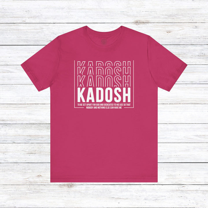 Kadosh Dedicated To His Use Unisex T-Shirt T-Shirt Berry S 