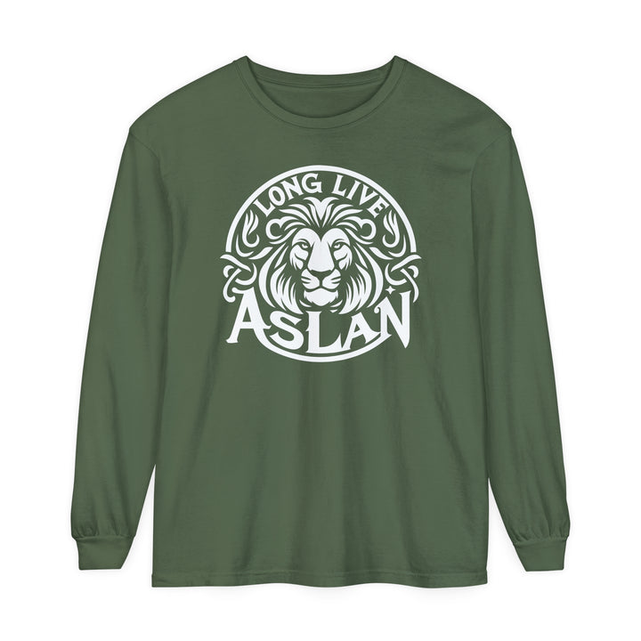 Long Live Aslan Long Sleeve Shirt Long-sleeve Hemp S 