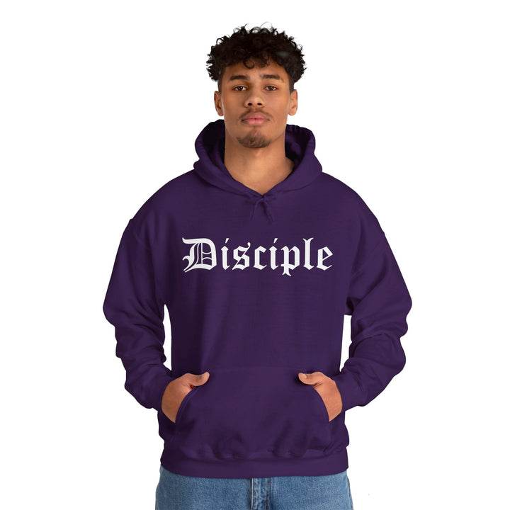 Disciple Old English Hoodie Hoodie   