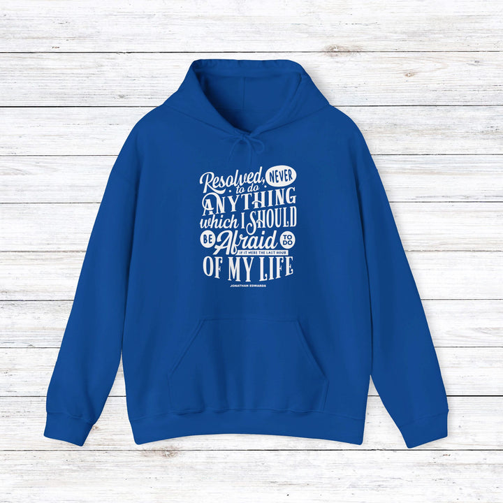 Jonathan Edwards Last Hour Hoodie Hoodie Royal S