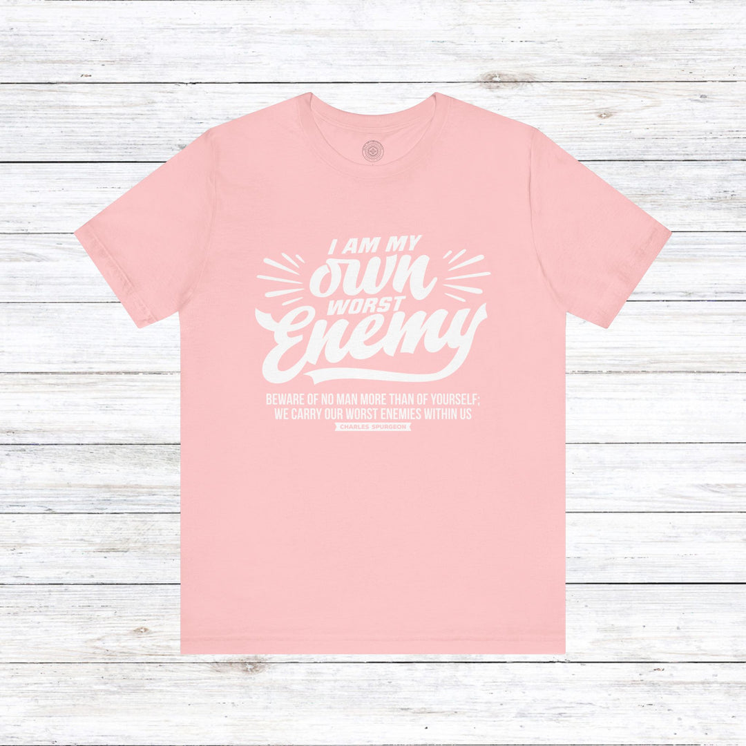 Charles Spurgeon's Worst Enemy Unisex T-Shirt T-Shirt Pink S