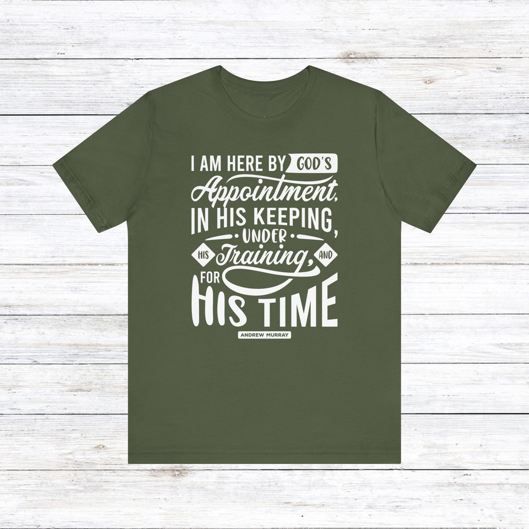 Andrew Murray's His Time Unisex T-Shirt T-Shirt Military Green S