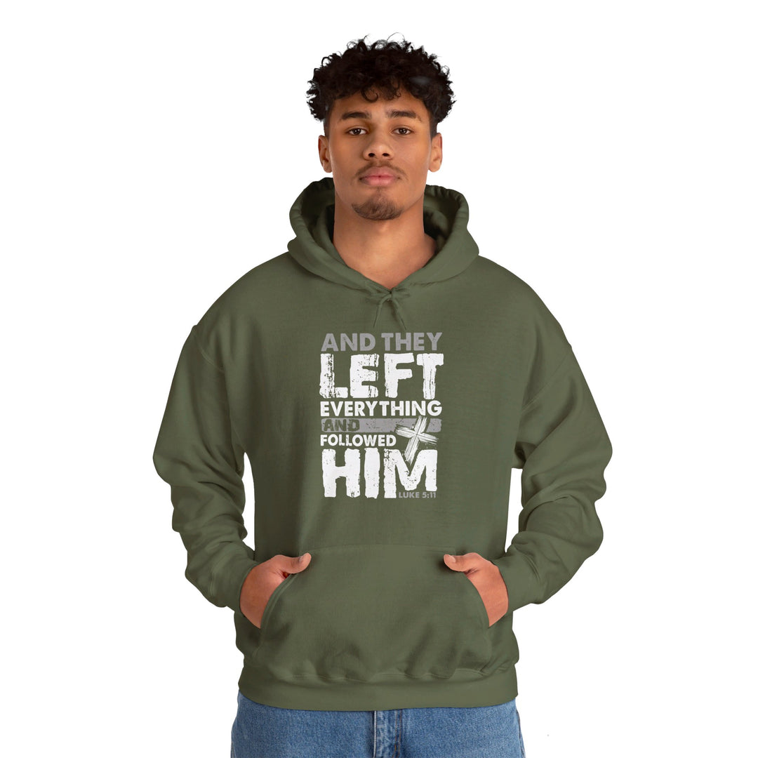 Left Everything Hoodie Hoodie   