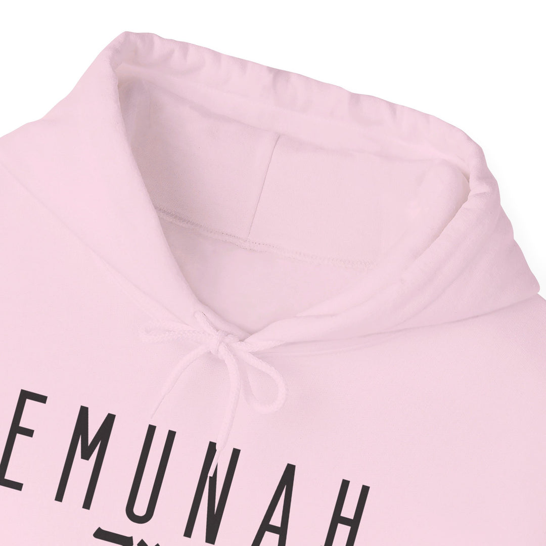 Emunah Steadfast Faith Hoodie Hoodie   