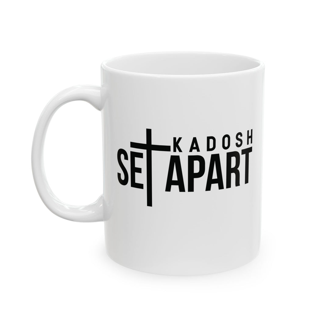 Christian Coffee Mug Set Apart Kadosh Ceramic Mug   