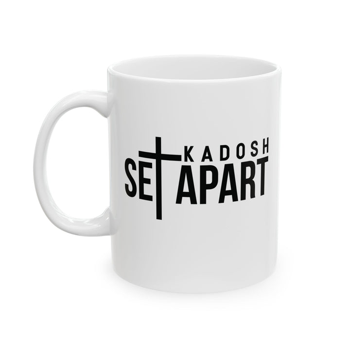 Christian Coffee Mug Set Apart Kadosh Ceramic Mug   