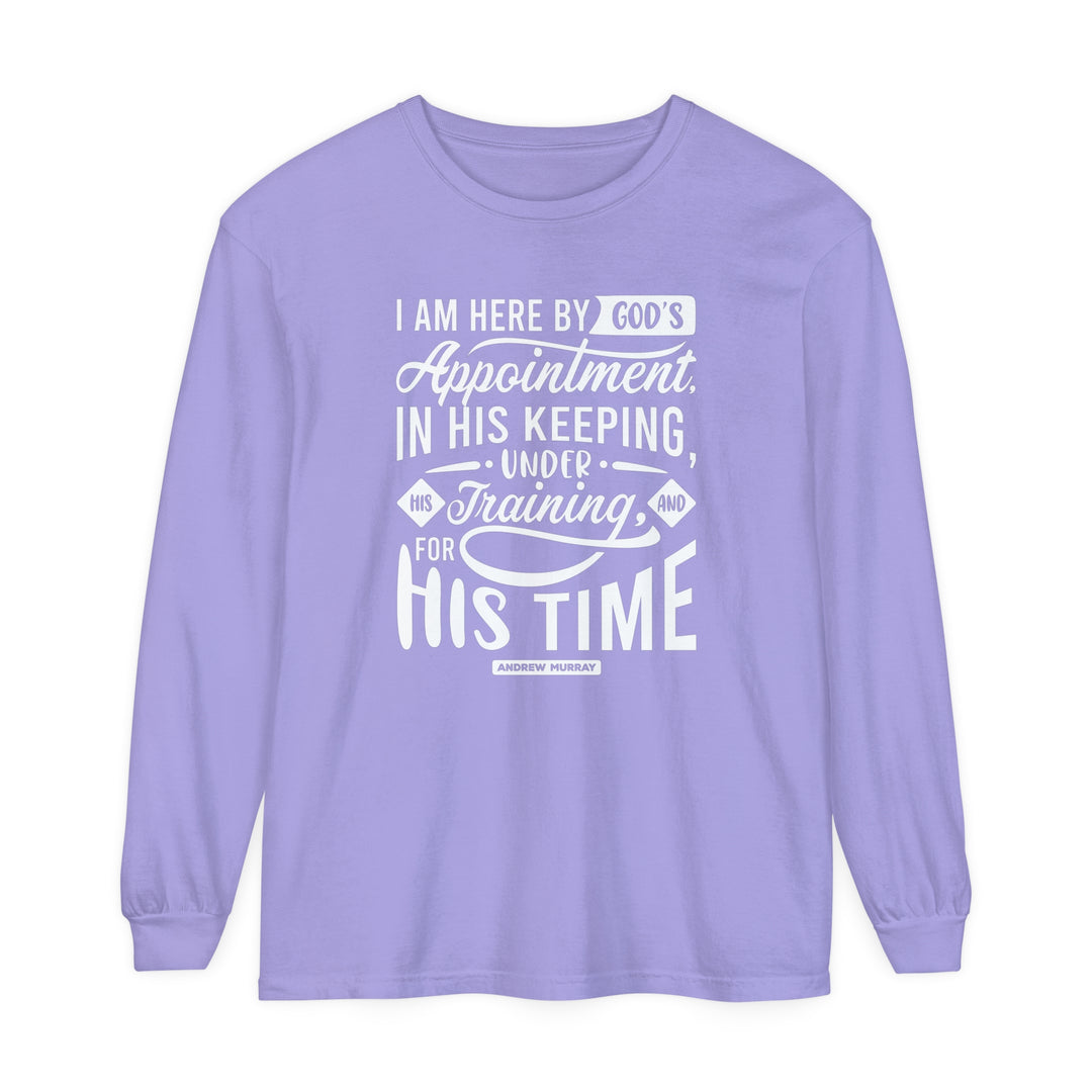 Andrew Murray's His Time Long Sleeve Shirt Long-sleeve Violet S