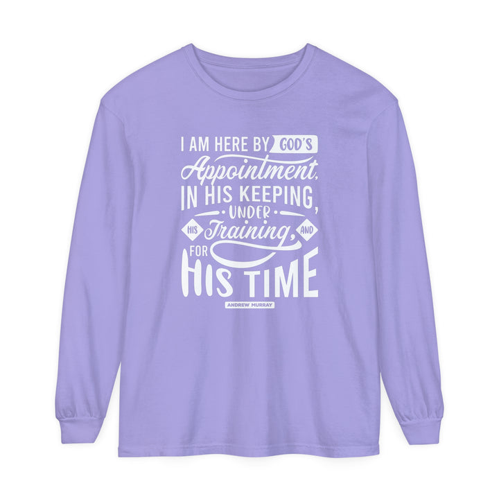 Andrew Murray's His Time Long Sleeve Shirt Long-sleeve Violet S