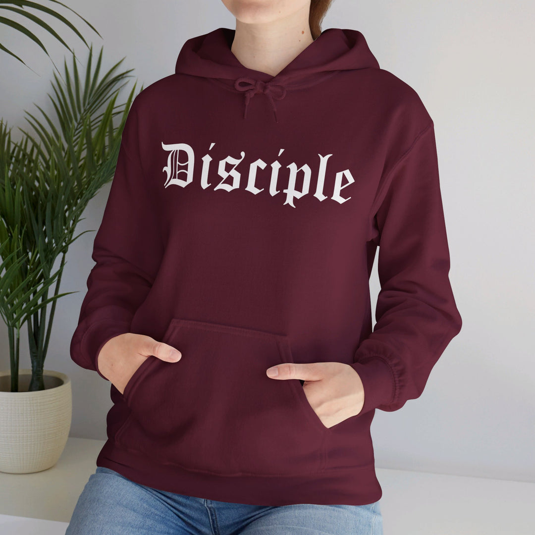 Disciple Old English Hoodie Hoodie   