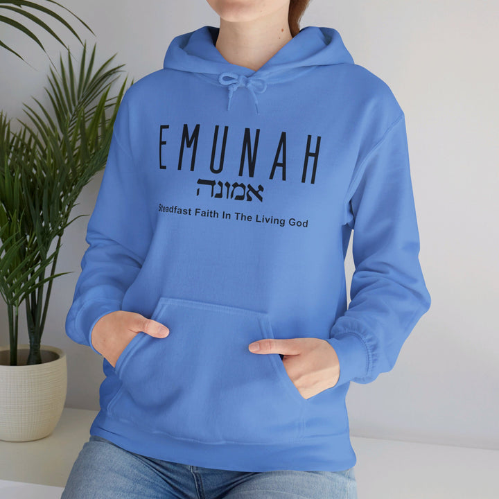Emunah Steadfast Faith Hoodie Hoodie   