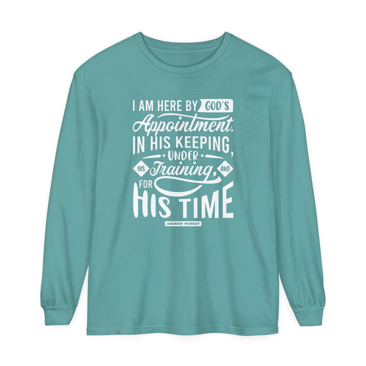 Andrew Murray's His Time Long Sleeve Shirt Long-sleeve Seafoam S