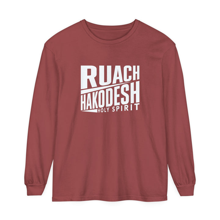 Holy Spirit Long Sleeve Shirt Long-sleeve Brick S 