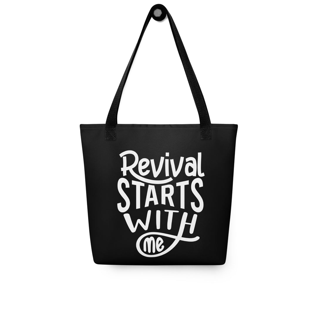 Christian Tote Bag Revival Starts With Me Tote Bags   
