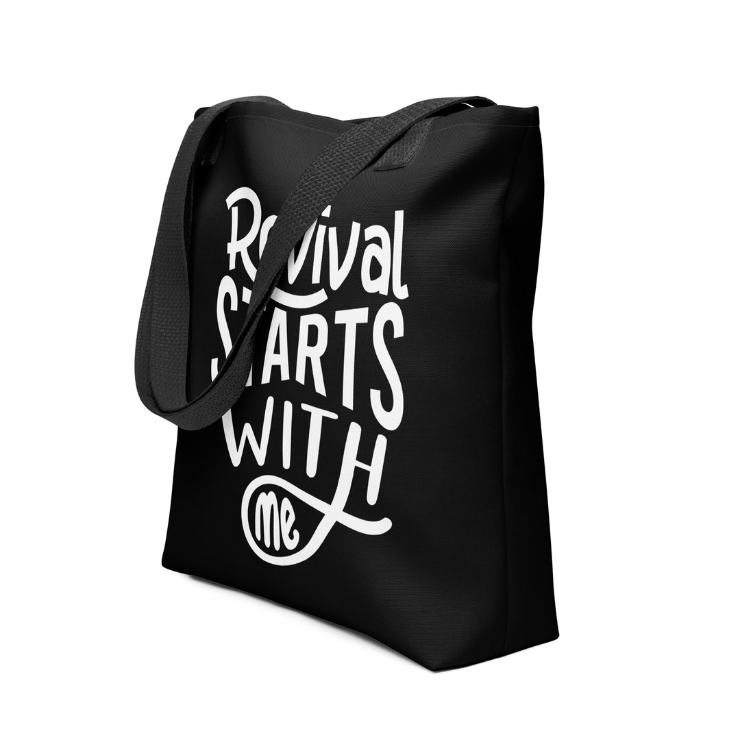 Christian Tote Bag Revival Starts With Me Tote Bags   