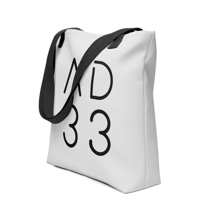 Christian Tote Bag AD 33 Light Grey Tote Bags   