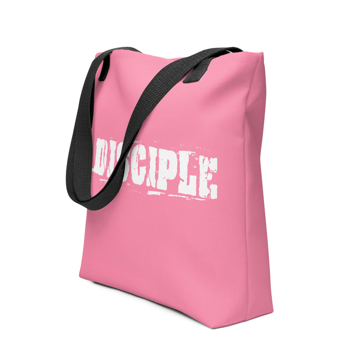 Christian Tote Bag Disciple Pink Tote Bags   