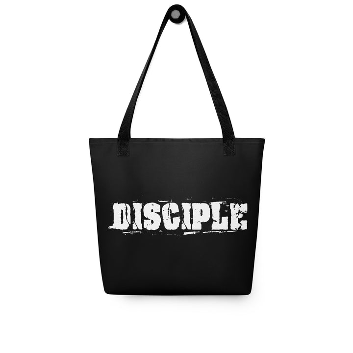 Christian Tote Bag Disciple Black Tote Bags   