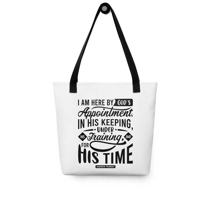 Christian Tote Bag Andrew Murray's His Time White Tote Bags