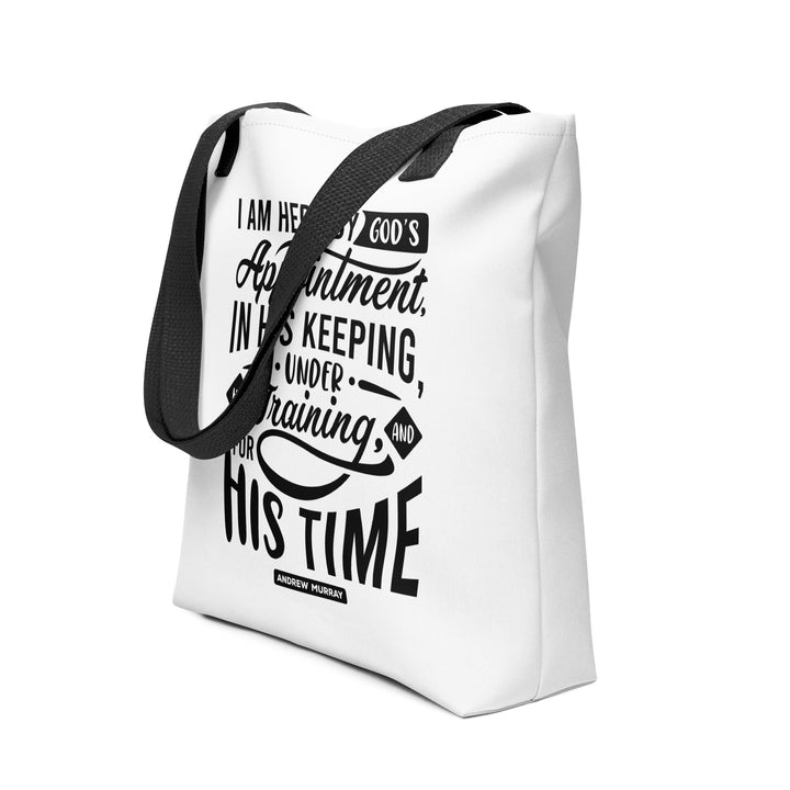 Christian Tote Bag Andrew Murray's His Time White Tote Bags