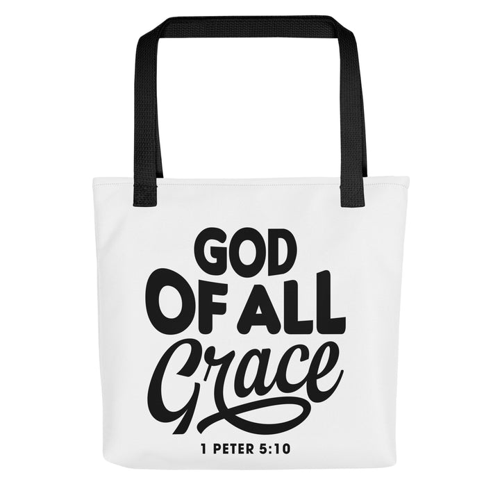 Christian Tote Bag God of All Grace White Tote Bags Default Title  