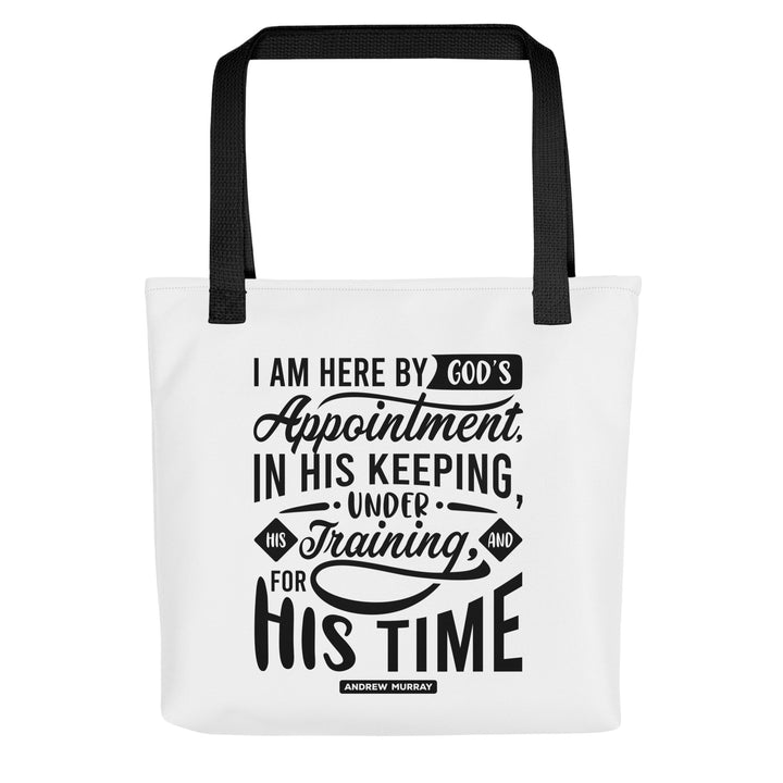 Christian Tote Bag Andrew Murray's His Time White Tote Bags Default Title