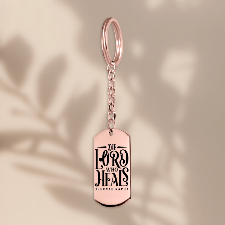 Christian Keychain The Lord Who Heals Tag Tag Keychains