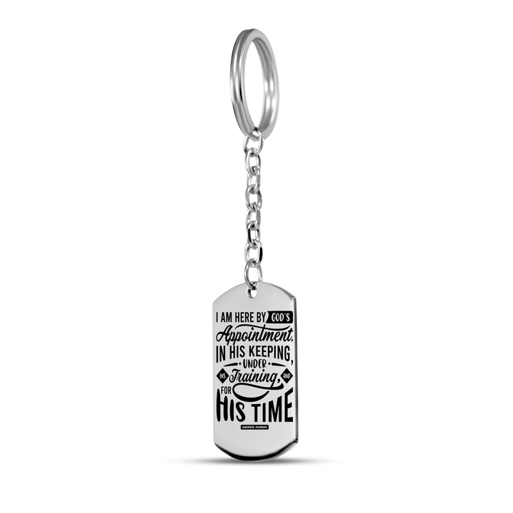 Christian Keychain Andrew Murray's His Time Tag Tag Keychains