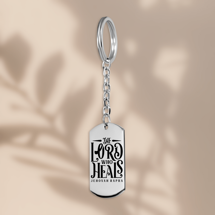 Christian Keychain The Lord Who Heals Tag Tag Keychains